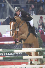 Die beste internationale Platzierung eines MV-Reiters gab es für Thomas Kleis mit einem 3. Platz auf Questa Vittoria. Foto: Wego